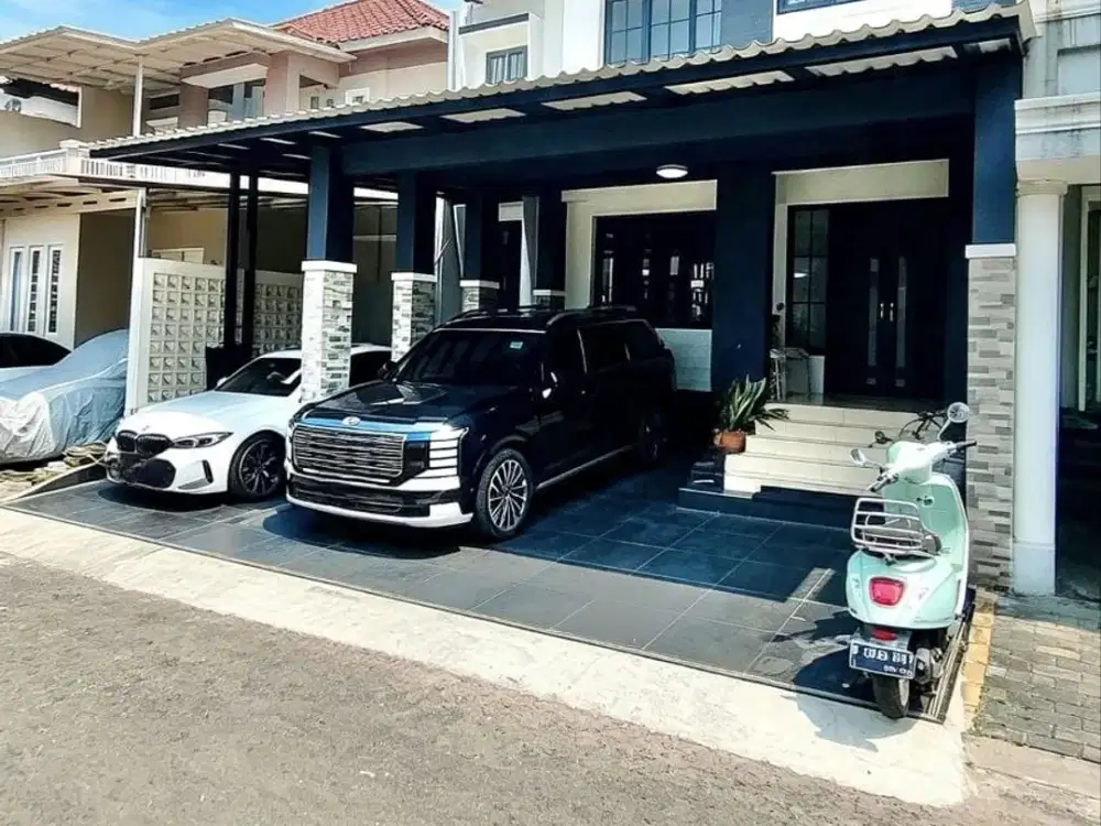 CLUSTER LEGENDA WISATA, RUMAH CANTIK RENOVASI 2020 LIHAT PASTI SUKA SEMI FURNISHED 1,65 M DD359