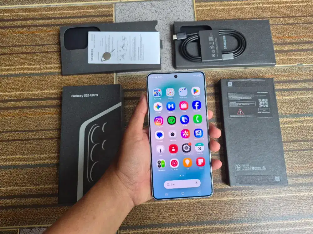 Samsung S26 Ultra 512 GB SkyBlue Mulus 99% Garansi Resmi 6 bulan