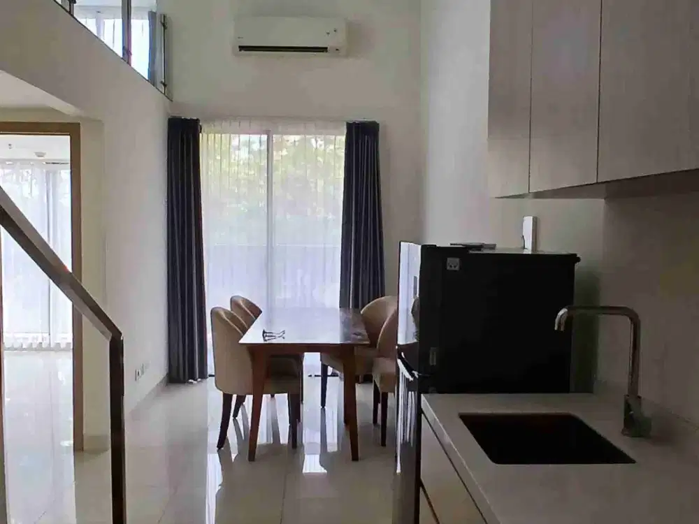 Di Sewakan Apartemen Semi Furnish Mezanine Sedayu City Kelapa Gading