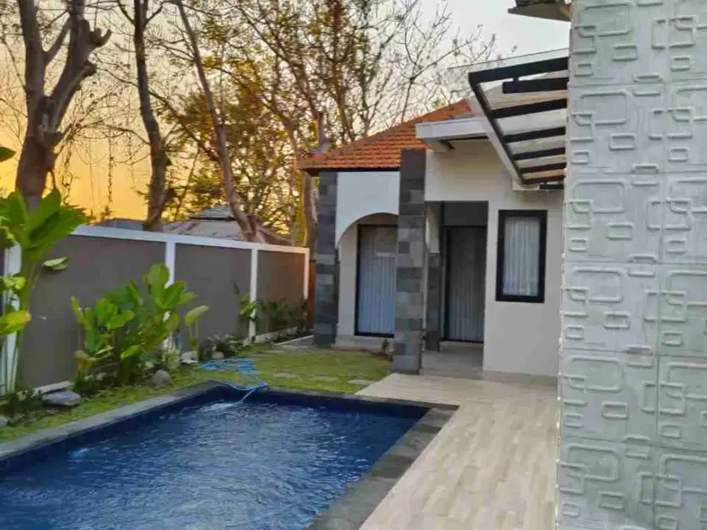 VILLA FULL FURNISH VIEW SAWAH DEKAT PANTAI LOVINA