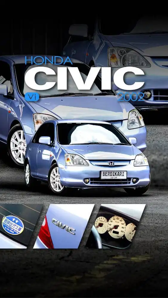 Honda Civic Vi hatchback Jdm version matic 2002