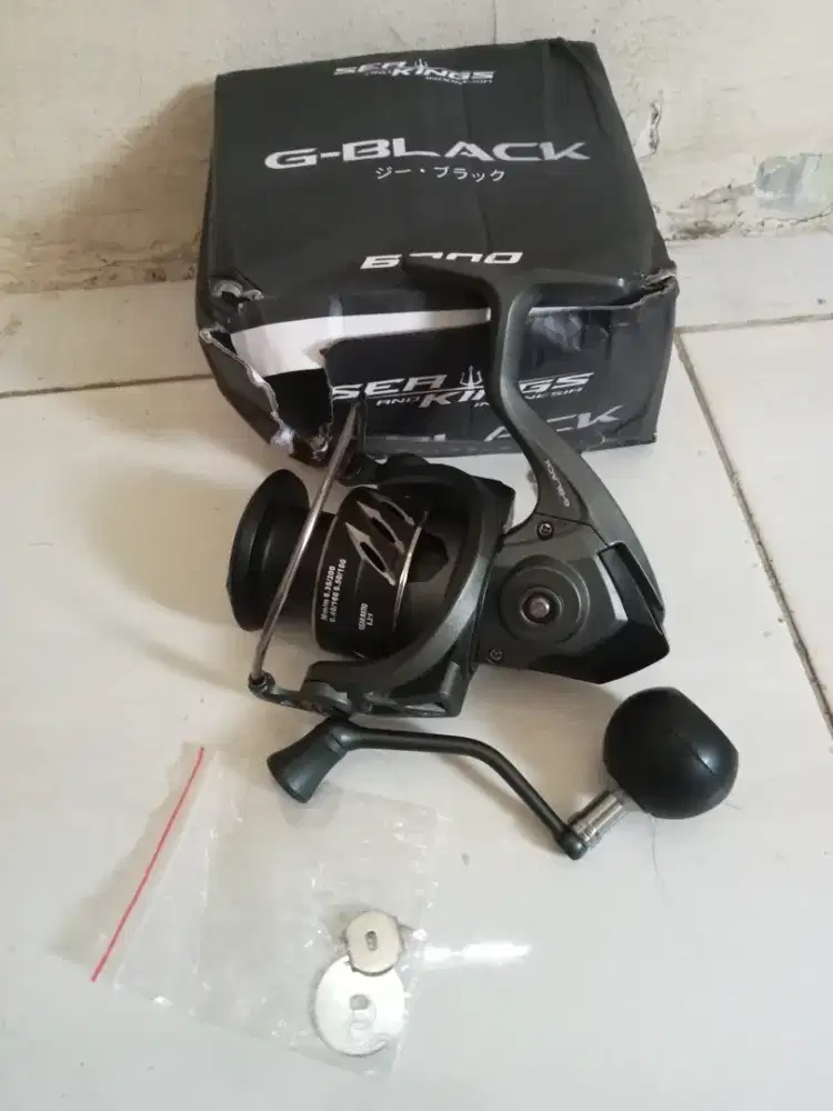 REEL PANCING SEA AND KINGS G-BLACK 6000