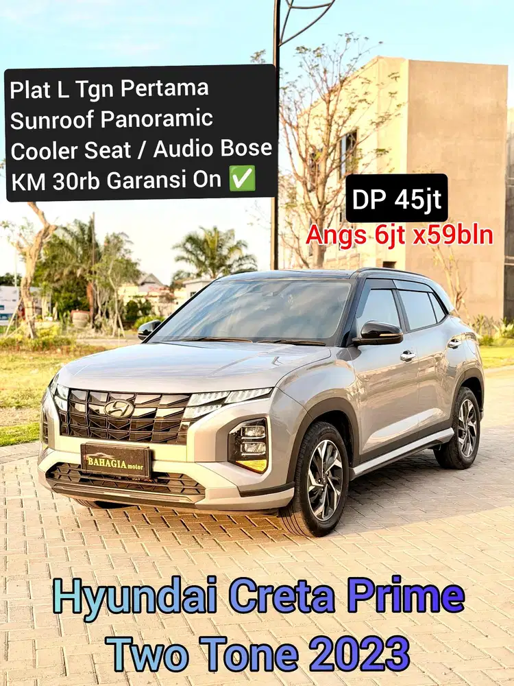 (Km30rb) Hyundai Creta 2023 Prime 2tone IVT 2024 HRV 2022 SE Style