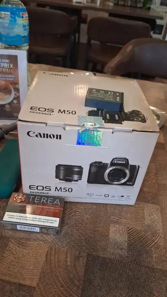 Canon M50 Fullset Fisik like new ada minus