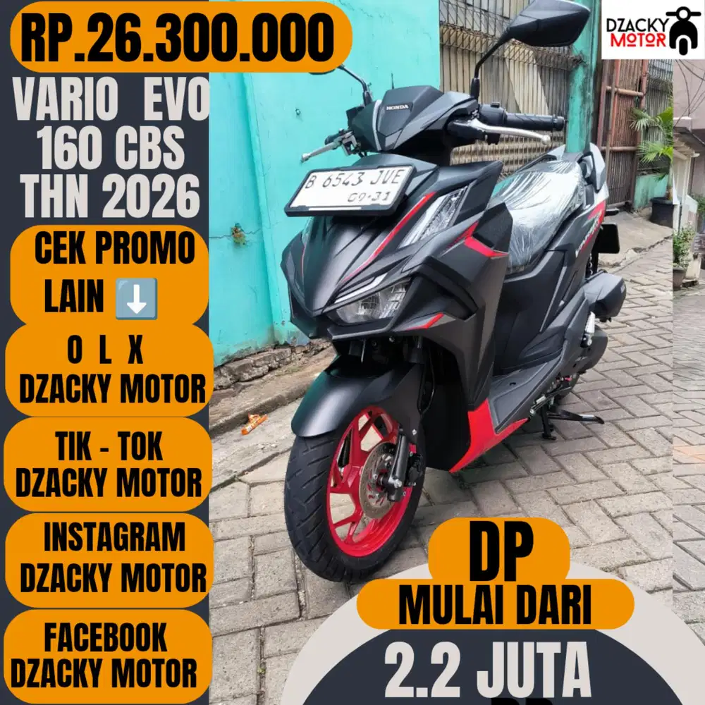 VARIO EVO 160 CBS 2026 SECOND LIKE' NEW