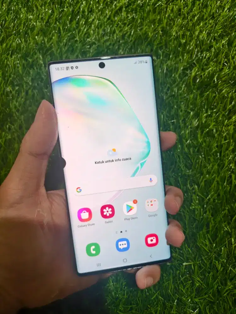 SAMSUNG NOTE 10 PLUS 12/256 RESMI SEIN