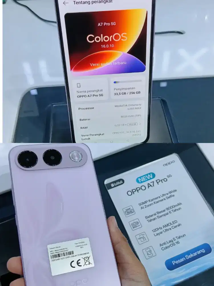 OPPO A7 PRO 5G New