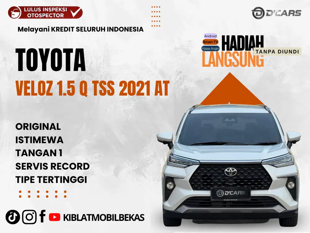 TOYOTA NEW VELOZ 1.5 Q TSS MATIC 2021