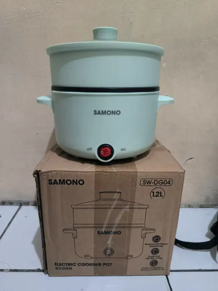 Panci Listrik 1.2L 600watt baruu