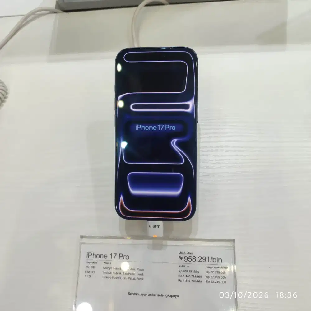 IPHONE 17 PRO 256GB bisa kredit free DP Bunga ringan