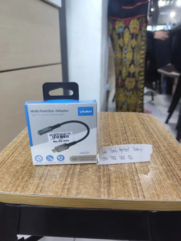AUDIO ADAPTER VIVAN VAC01 TYPE C