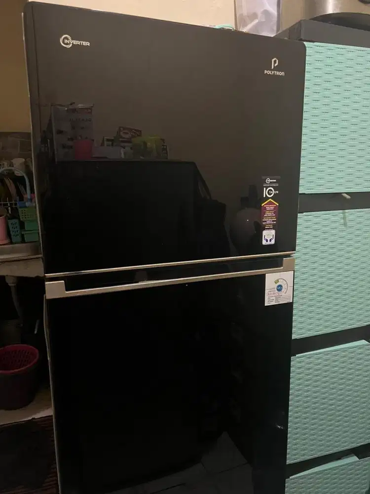 Di Jual Kulkas Besar 2 Pintu Merek Polytron Terbaru Inverter