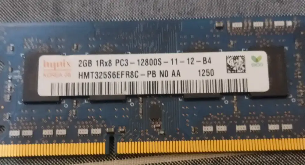 Ram laptop ddr 3 2gb normal