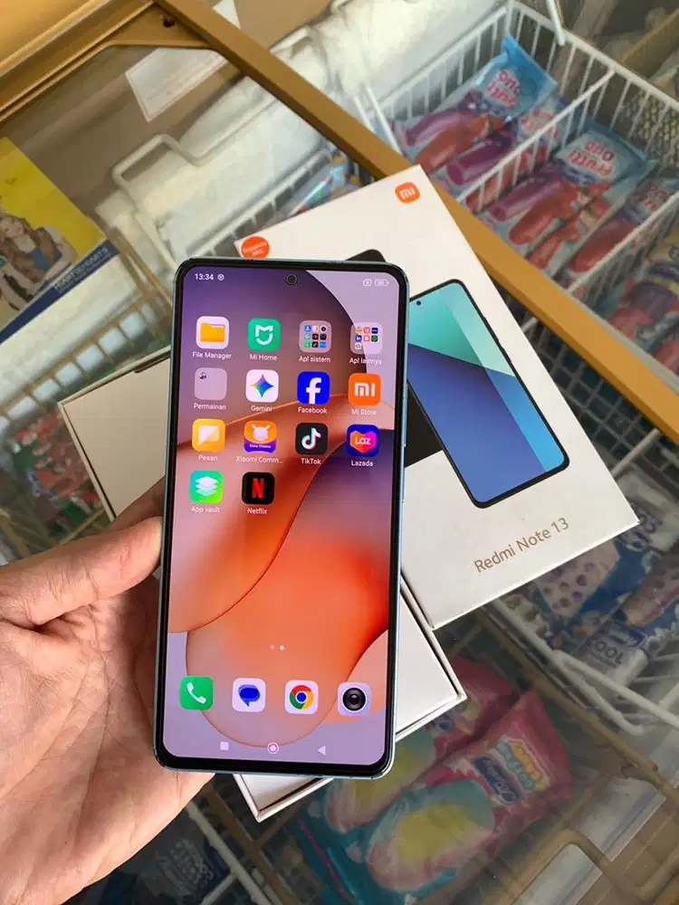 Redmi Note 13 4G 8/128 segel Fullshet orian