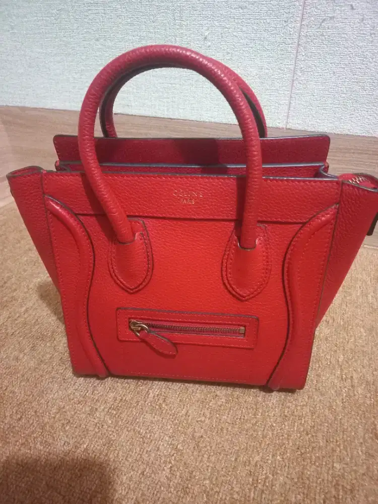 Dijual tas celine merah