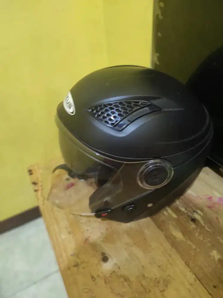 Helm Zeus Half face double visor
