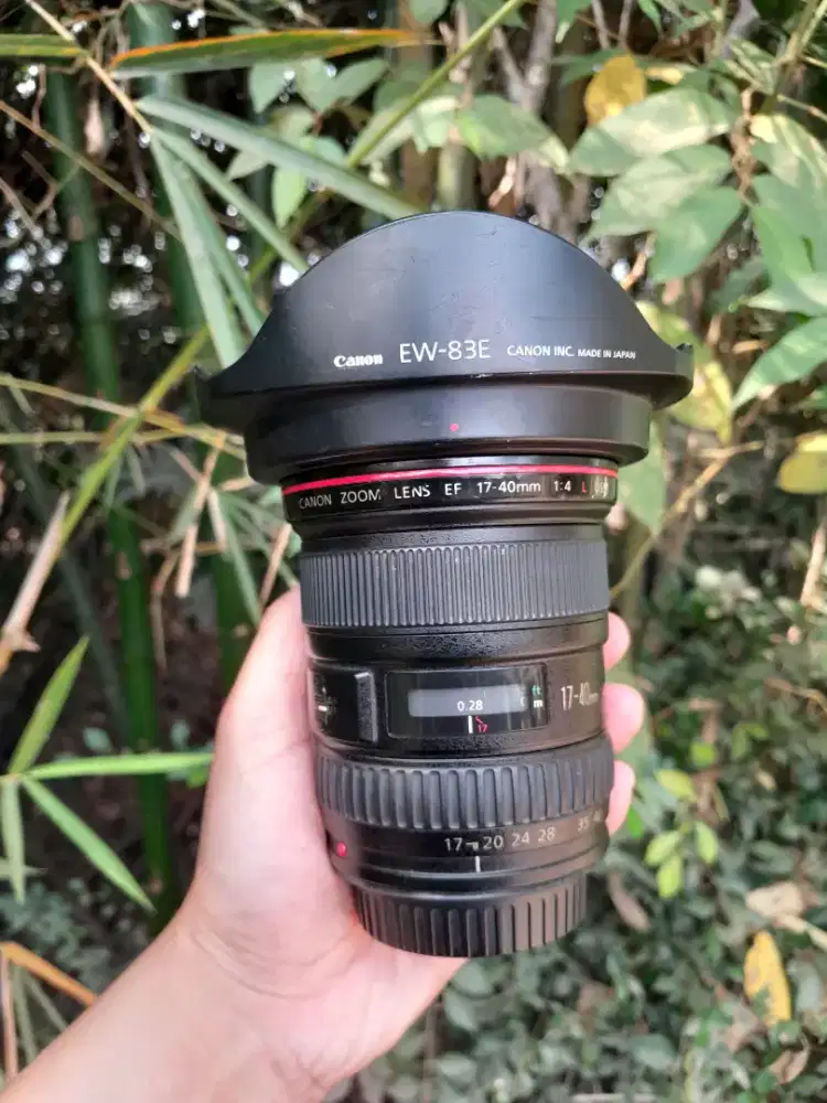 Lensa canon 17 40mm f4 L USM