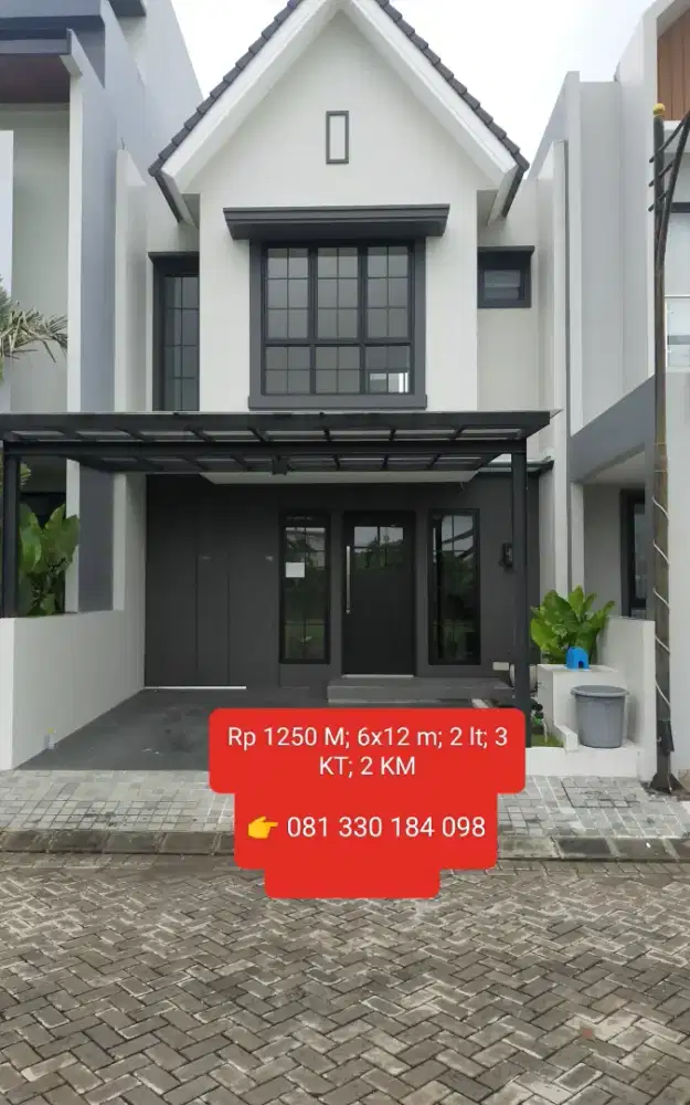 DIJUAL CEPAT. RUMAH TIPE MODERN DI CITRA GARDEN
