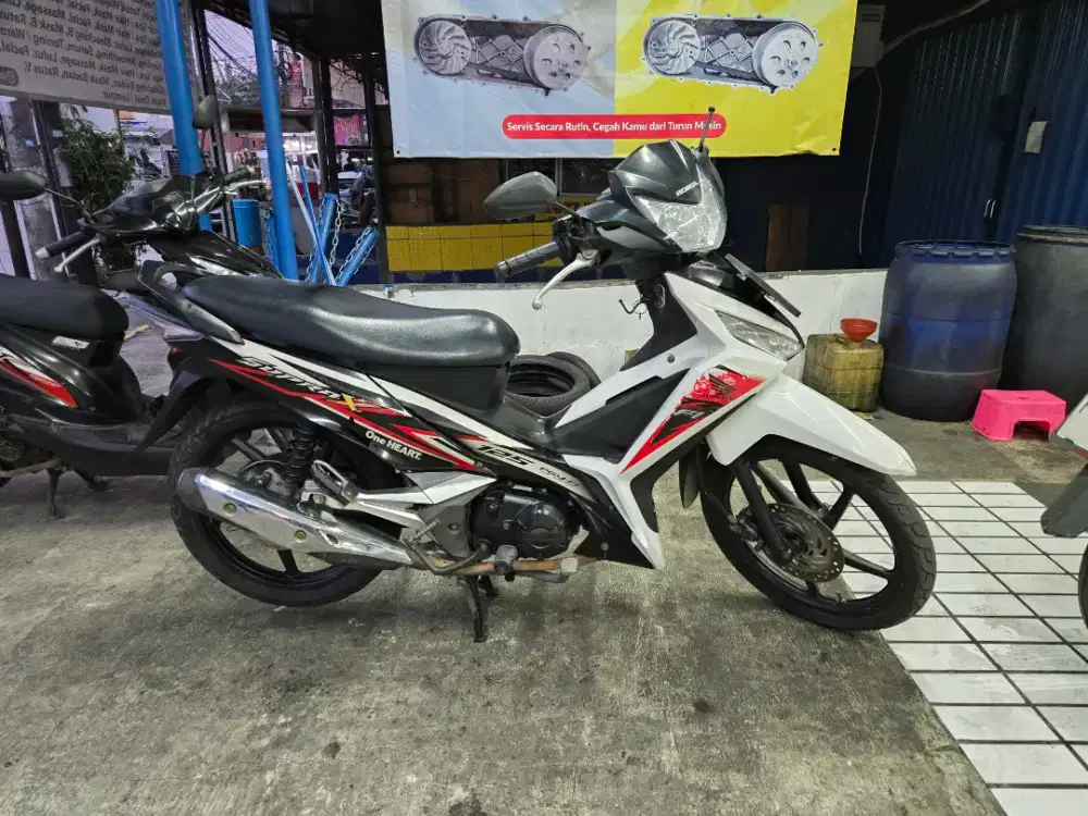 Supra X 125 2014 White Good Condition