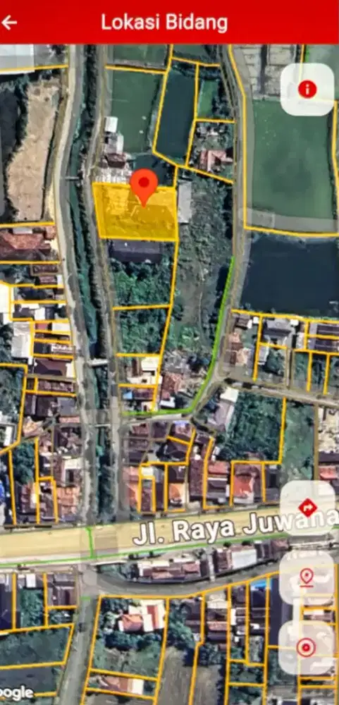 Tanah 1.109 m² SHM Non-Pertanian Dekat Pantura - Cold Storage/Gudang