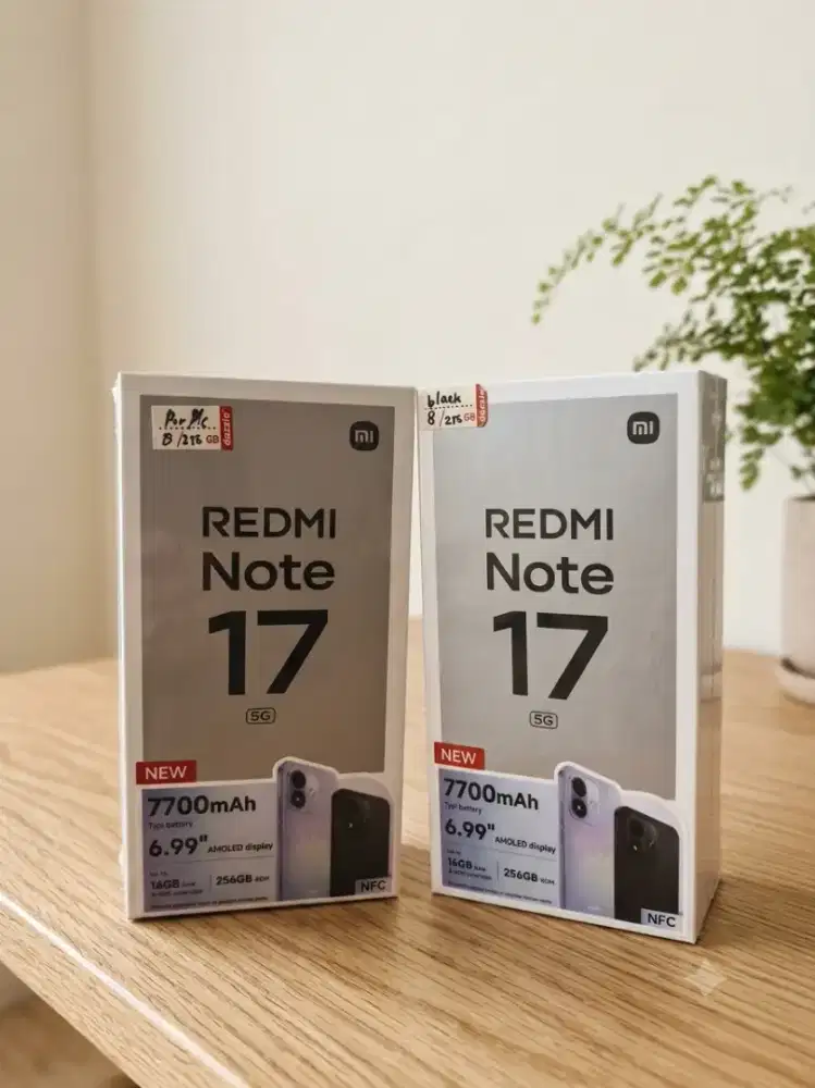 PROMO REDMI NOTE 17 5G 8/256GB