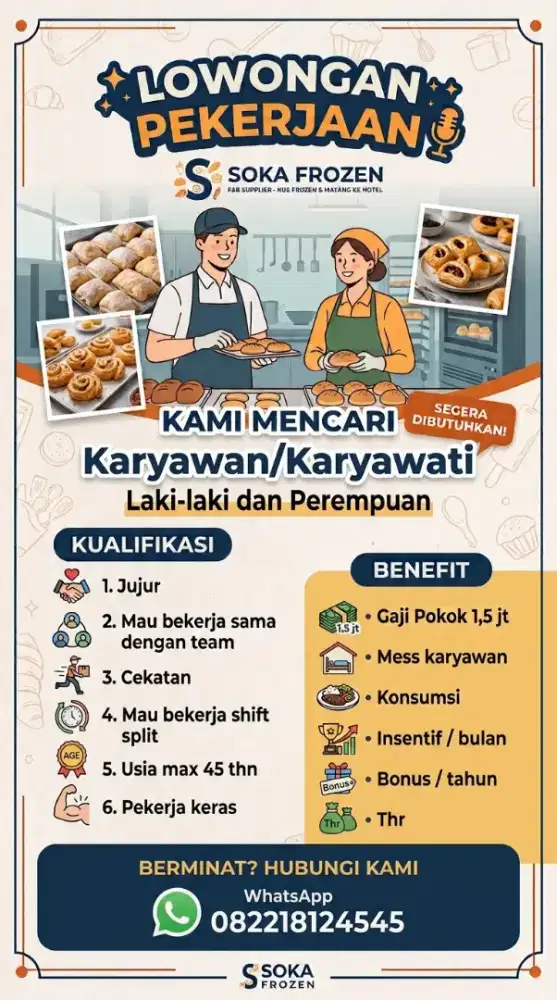 Staff oprasional dapur