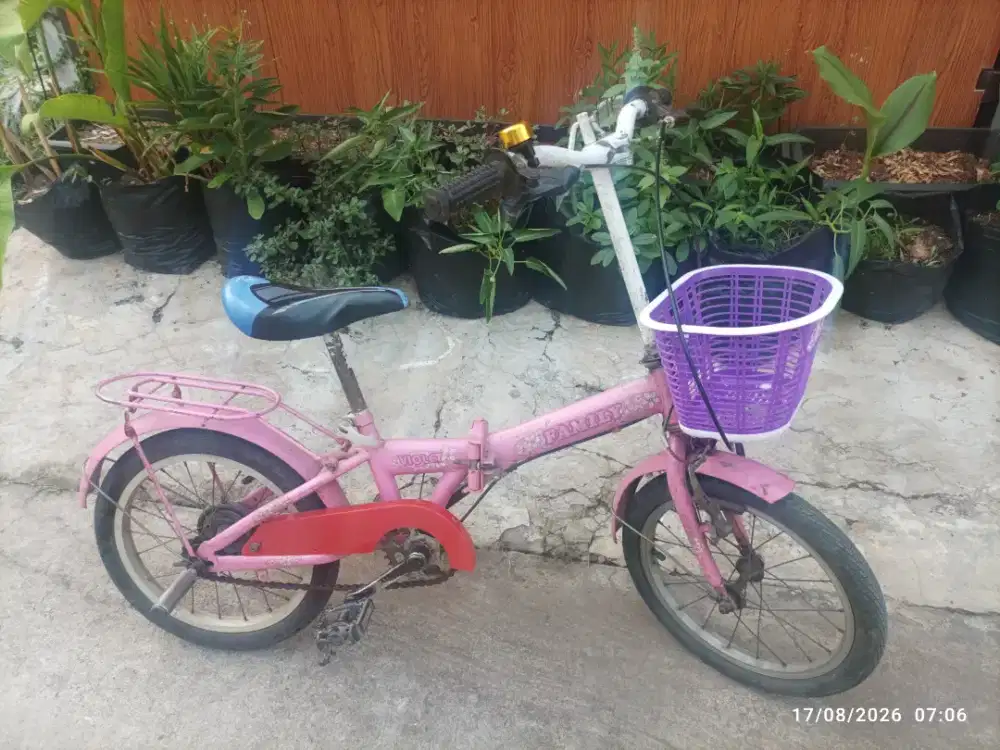 Jual sepeda lipat 16 un murah