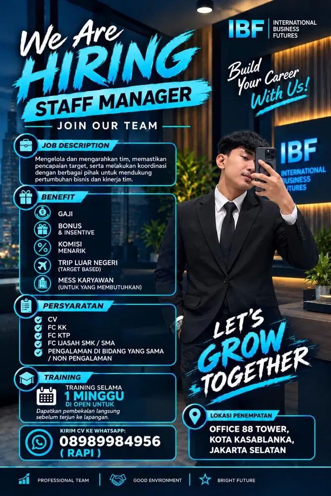 STAFF OFFICE 88, JAKARTA SELATAN