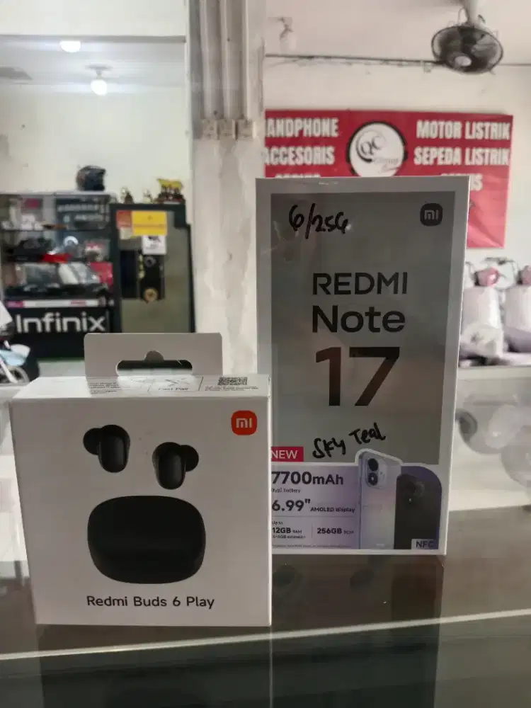 Promo Redmi Note 17 free buds 6play dan pot cashback nihh guyss