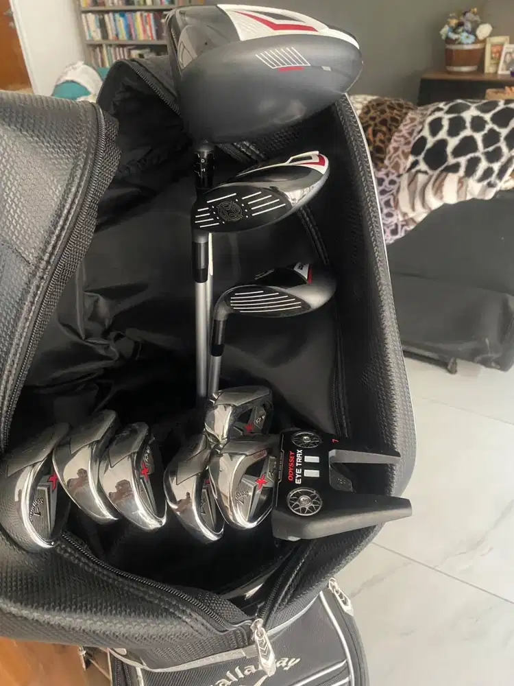 Callaway X HOT Full Set 11pcs Graphite R + Odyssey Eye  7 – Like New