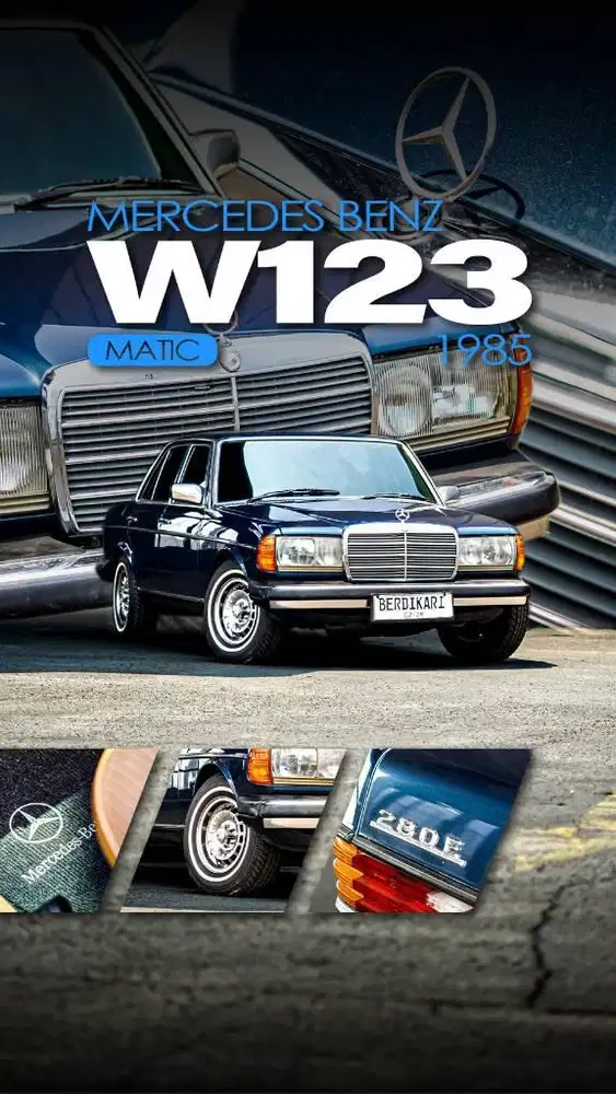 Mercedes Benz 280E W123 Tiger Matic 1985