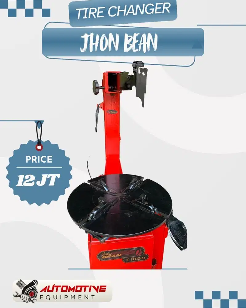 READY 1 UNIT TIRE CHANGER MERK JHON BEAN T1000