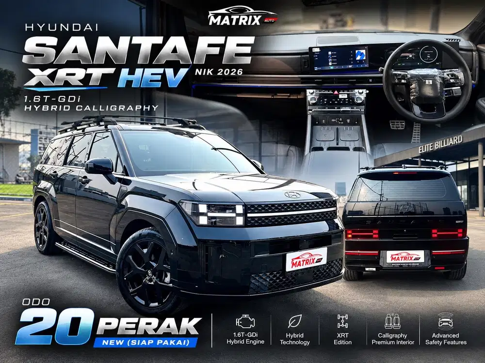 2026[20KM PERAK] HYUNDAI SANTA FE XRT HEV! NEW ! HYBRID