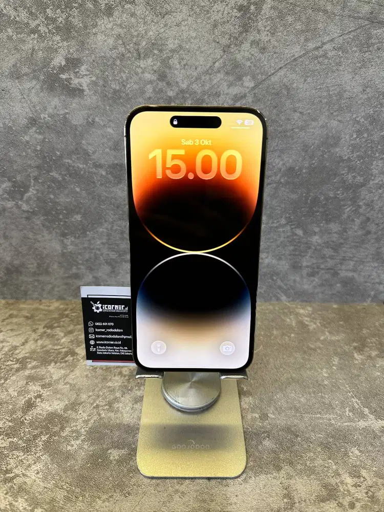 iPhone 14 Pro Max 128GB | Warna Gold