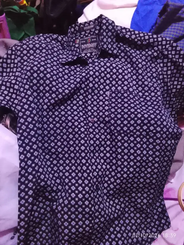 Vintage Kemeja Dovidoff Pocket