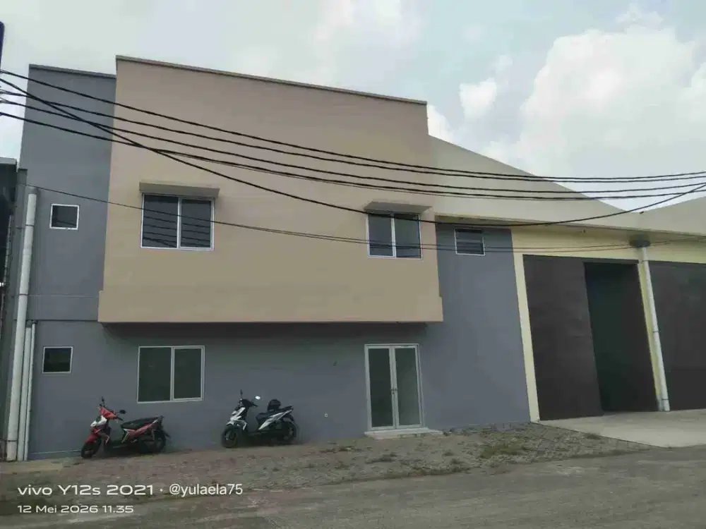Dijual Gudang Baru Kawasan Industri Jatake Tangerang Akses Kontainer 40ft Kantor 2 Lantai SHM
