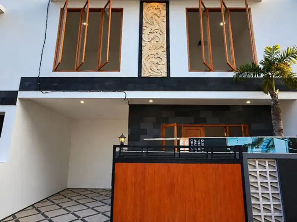 (AMS-004.GKS) Dijual Rumah Minimalis Lantai 2 di Jantung Kota Denpasar