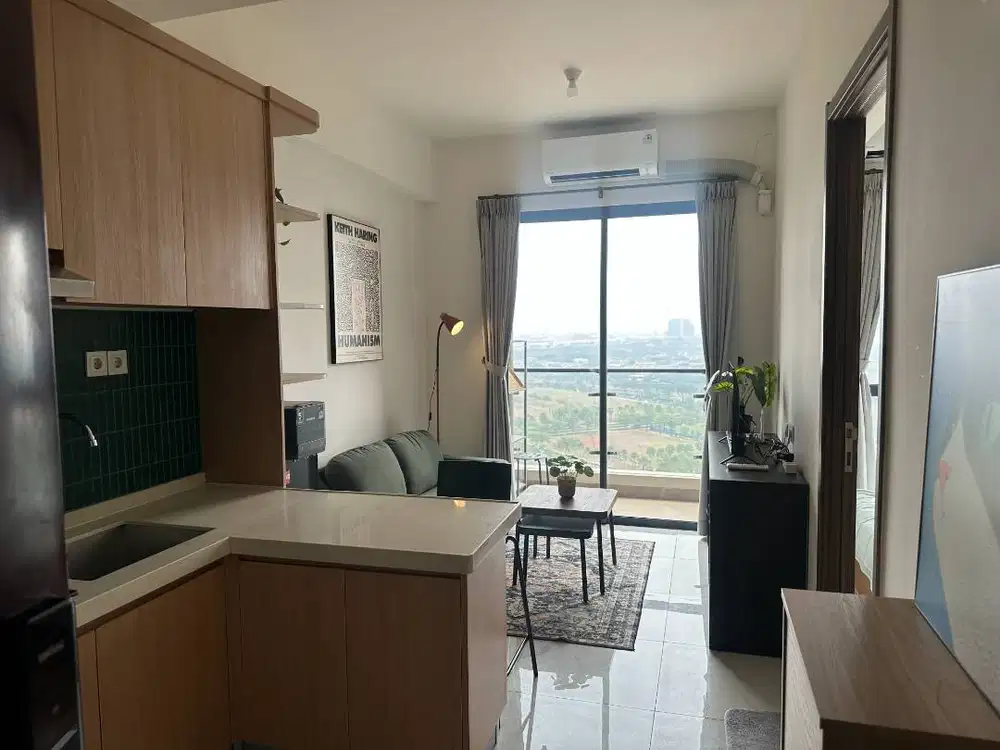 Sewa Apartemen Sky House BSD+ Tangerang Tipe 1BR Fully Furnished