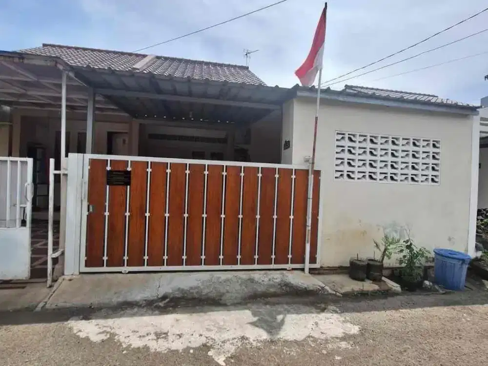 rumah di cluster Azalea Pondok Karya deplu pondok aren