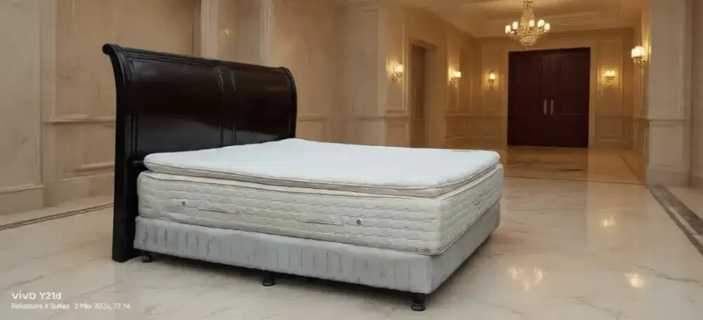 Jual murah Kingkoil fullset bedset ori king koil uk 200