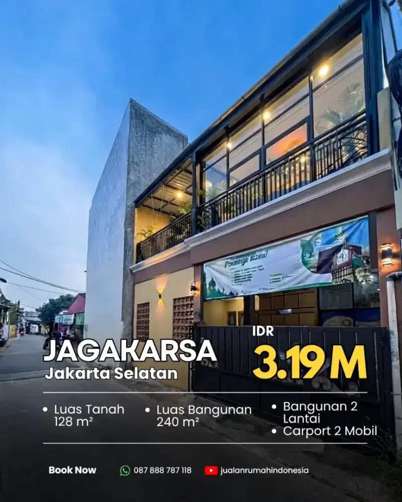 Ruman Jagakarsa 2 lantai