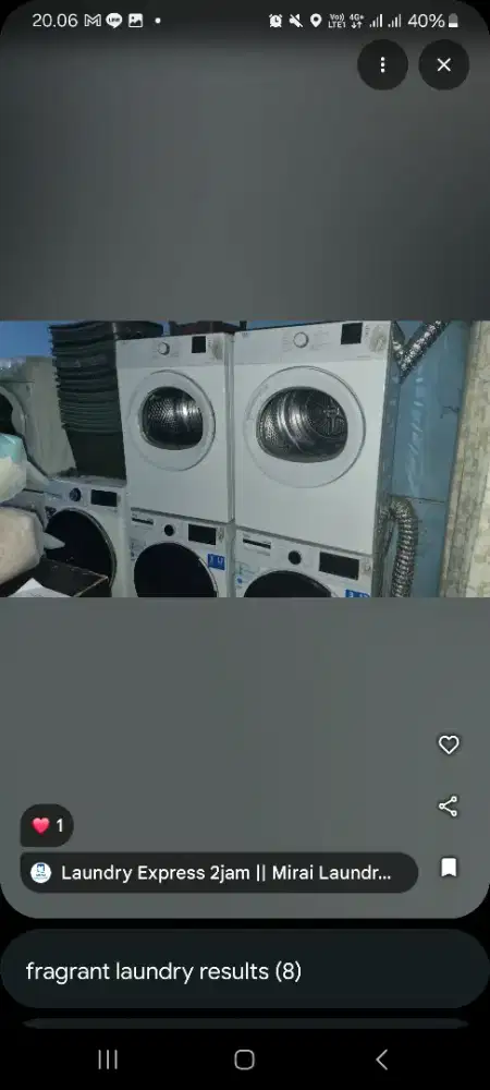 Dijual mesin cuci LG KAPASITAS 16KG