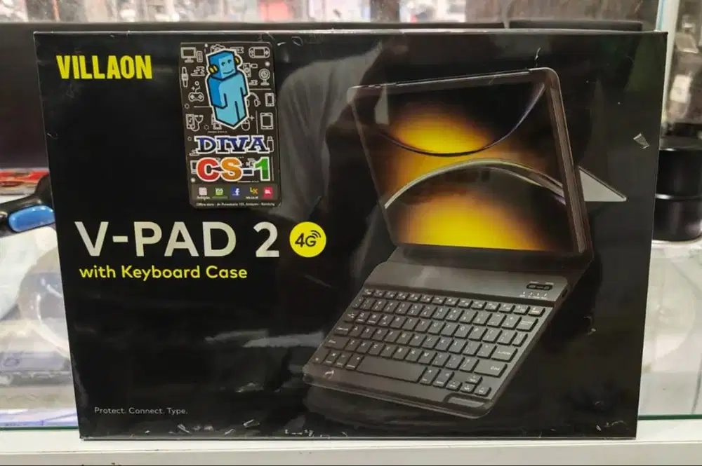 Villaon VTAB2 include Keyboard Case Ram 4Gb 64Gb support 4G LTE