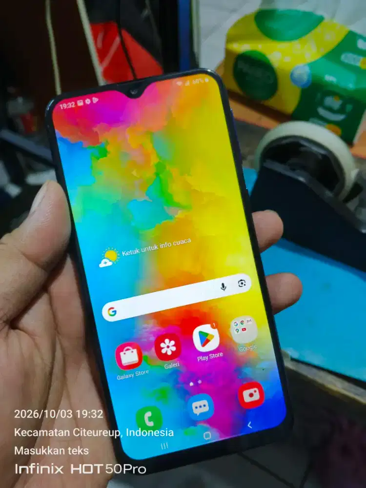 Samsung m20 ram 3/32gb hp aja batangan