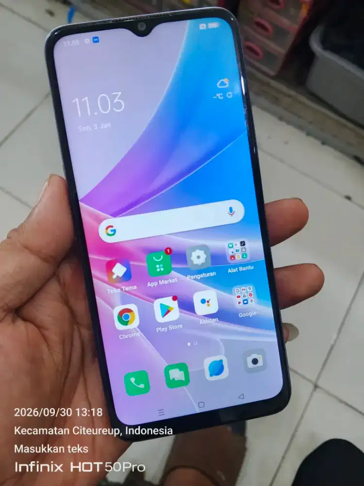Oppo a78 5G refurbis ram 8/256gb hp aja batangan