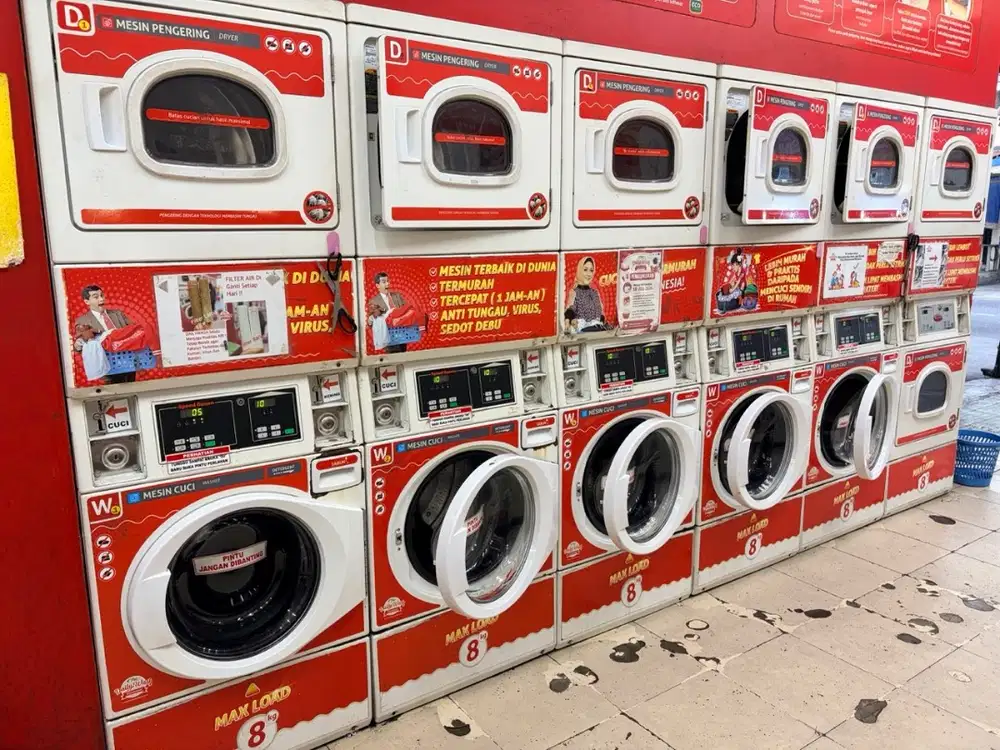 Mesin Cuci Laundry Coin SpeedQueen (USA)