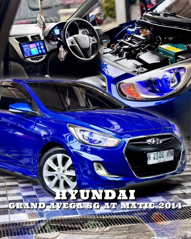 Hyundai Grand Avega SG AT Matic 2014 Kondisi Siap Pakai