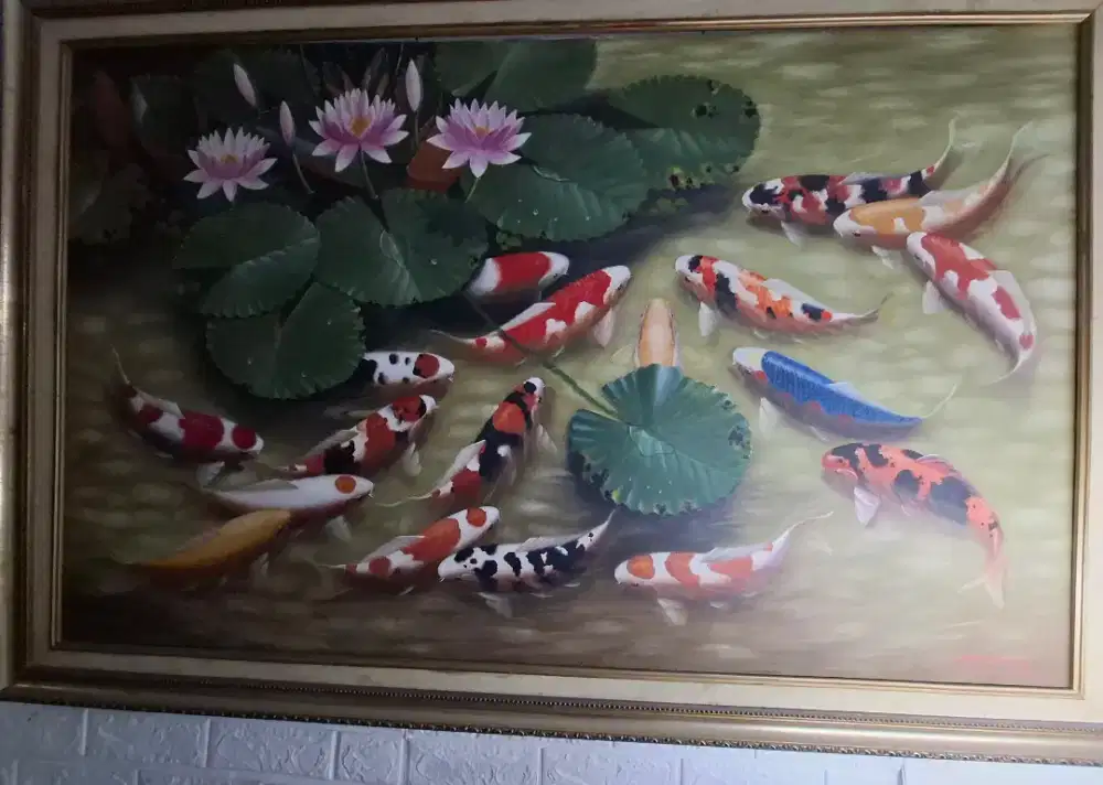 Lukisan ikan koi