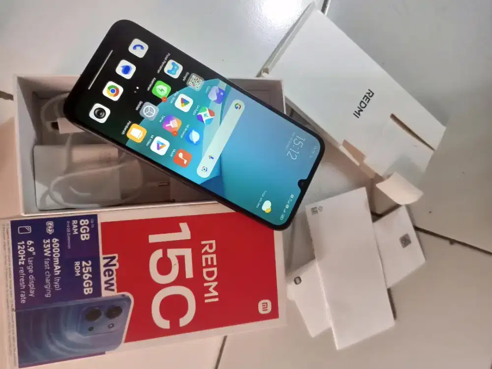 REDMI 15C RAM.8+8/256GB NFC FULLSETN NOMINUS
