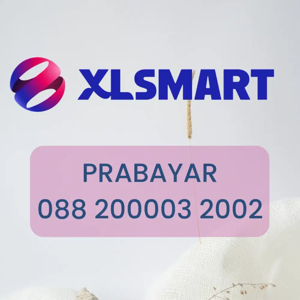 Nomor super cantik smartfren, 13 digit